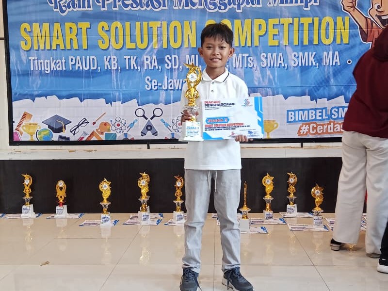 siswa SD Negeri 4 Patokan Meraih Juara 3 Smart Solution